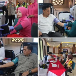 92 Kantong Darah Untuk Kemanusiaan, Bhakti Polres Jelang HUT Bhayangkara