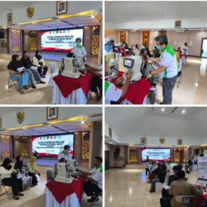 Dalam Rangka HUT Bhayangkara ke-80, Polres Garut Gelar Pemeriksaan Mata dan Bagikan Kacamata Gratis untuk 200 Warga
