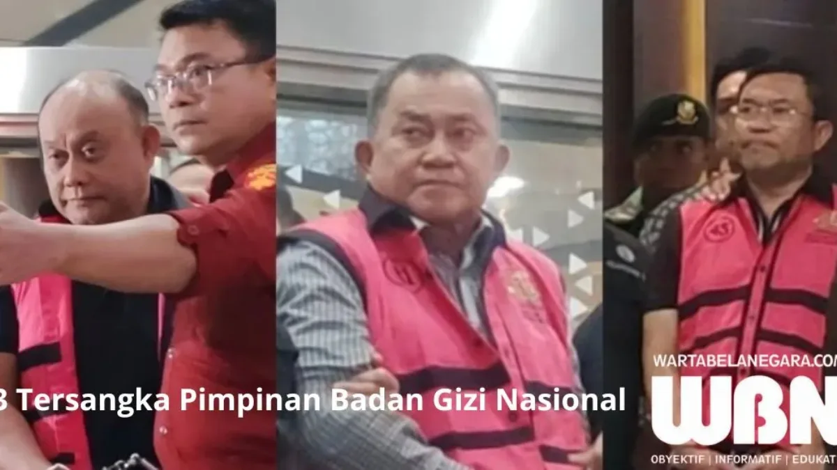 Tersangka Korupsi BGN: Dari Akademisi, Jenderal Polisi hingga Purnawirawan TNI
