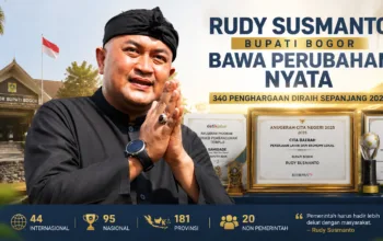 Rudy Susmanto Bawa Bogor Raih 340 Penghargaan dalam Setahun