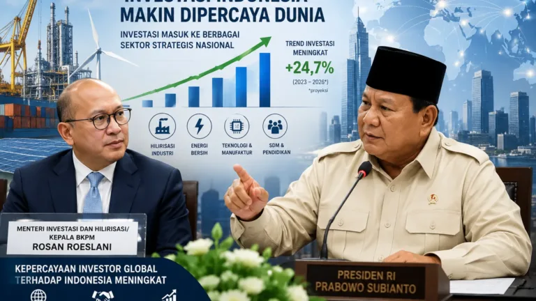 Prabowo Minta Publik Tahu Fakta di Balik Lonjakan Investasi RI