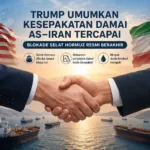 Damai AS-Iran Tercapai, Trump Buka Kembali Selat Hormuz