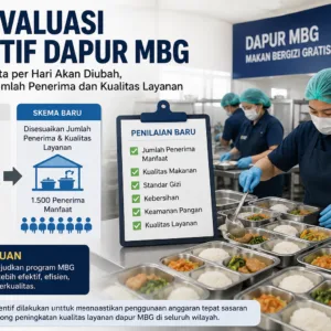 BGN Evaluasi Insentif Dapur MBG, Skema Rp6 Juta per Hari Diubah