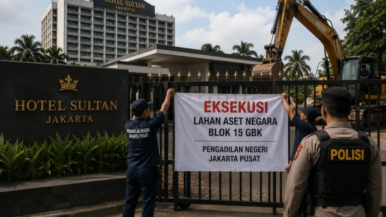 Eksekusi Hotel Sultan Berjalan, Pemerintah Ambil Alih Aset Negara