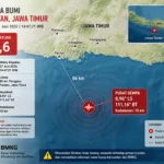 Gempa Pacitan M 5,6 Terasa Kuat hingga DIY