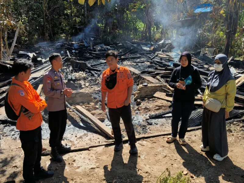 Kebakaran Rumah di Tapango Barat, Seorang Lansia Meninggal Dunia