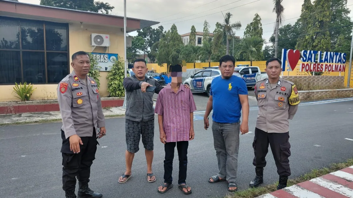 Polres Polman Amankan Pelaku Penikaman Di Pasar Kanang/Batetangnga, Binuang
