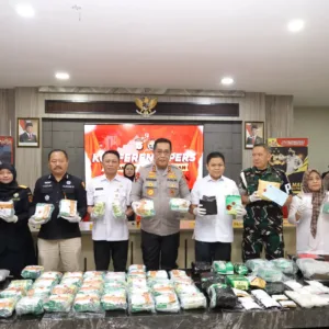Polda Sulsel Musnahkan Barang Bukti Narkotika Hasil Pengungkapan Jaringan Internasional Periode Januari–Juni 2026