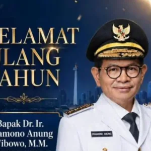 GBNN DKI Jakarta Ucapkan Selamat Ulang Tahun untuk Gubernur Pramono Anung.