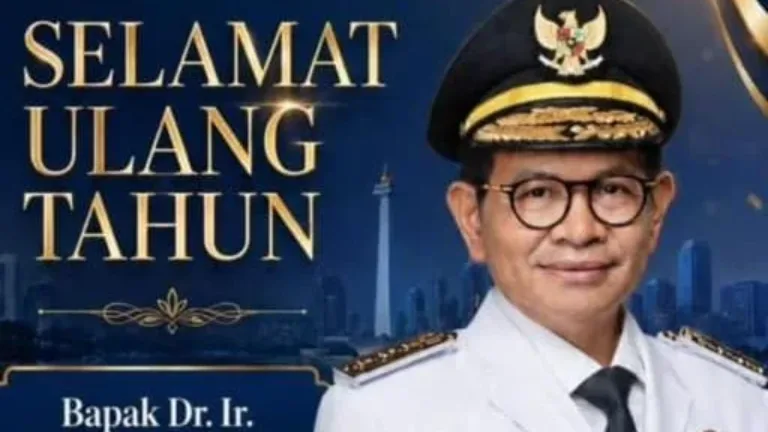 GBNN DKI Jakarta Ucapkan Selamat Ulang Tahun untuk Gubernur Pramono Anung.