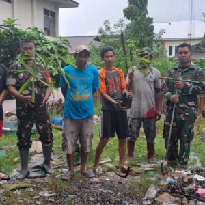 KORAMIL 1408-05/MARISO Gelar Karya Bhakti Penanaman Pohon, Wujud Kepedulian Terhadap Lingkungan