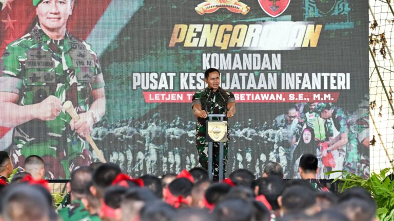 Kalau Menerima Tamu Tidak Setengah-Setengah”, Danpussenif Apresiasi Kepemimpinan Pangdam XIV/Hsn