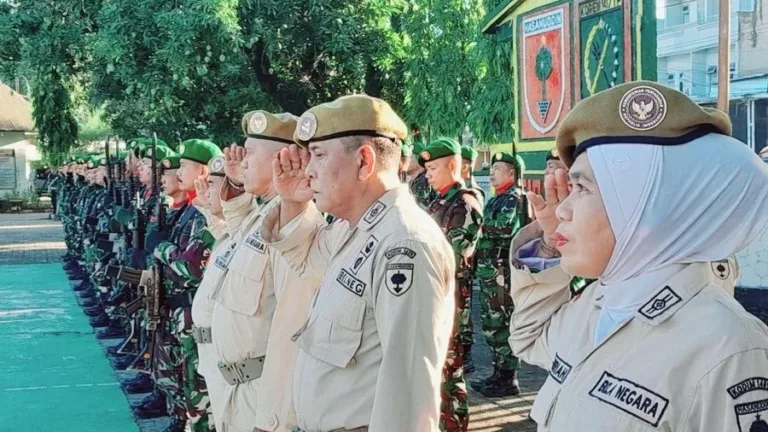 Tumbuhkan Jiwa Nasionalisme, Kodim 1409/Gowa Gelar Upacara Bendera Rutin Hari Senin