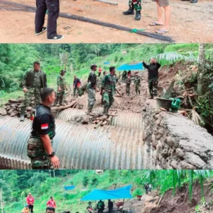 Tinjau Langsung Infrastruktur Wilayah, Dandim 1409/Gowa Pastikan Pembangunan KDKMP dan Jembatan Sesuai Target