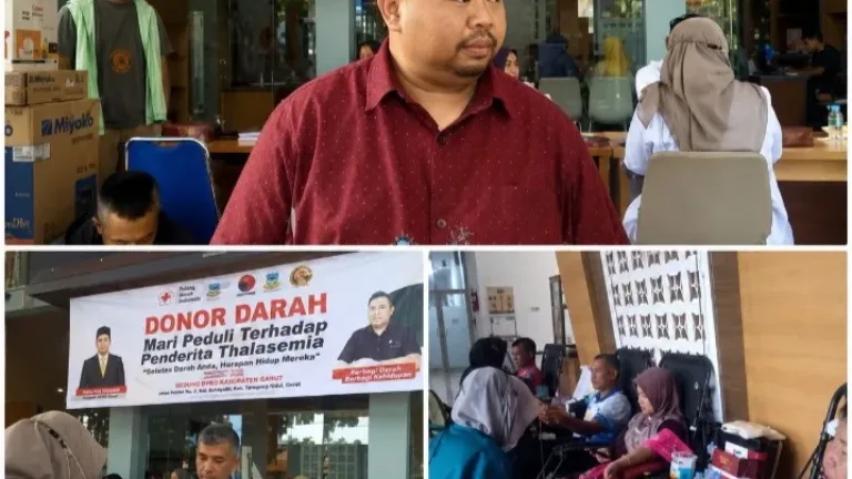 Yudha Puja Turnawan Ajak Masyarakat Garut Perkuat Solidaritas Melalui Donor Darah dalam Semangat Hari Lahir Bung Karno