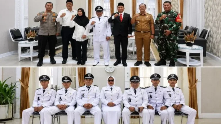 Bupati Garut Syakur Amin Lantik Tujuh Kepala Desa PAW, Tekankan Pelayanan dan Kepentingan Masyarakat