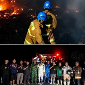 Kebakaran Hebat Hanguskan Kandang Ayam di Selaawi, Damkar Berhasil Selamatkan Rumah Warga Meski Terkendala Armada Rusak