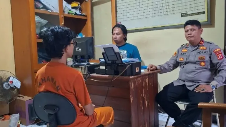Pelaku Dugaan Penipuan dan Penggelapan Motor di Kejar Reskrim Polsek Tarogong Kidul ke Jakarta