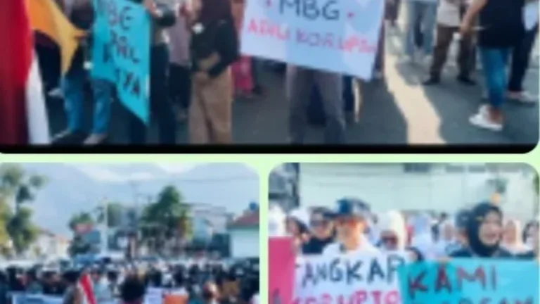 Ribuan Warga Garut Gelar Aksi Damai Dukung Program MBG, Tuntut Perbaikan dan Berantas Korupsi