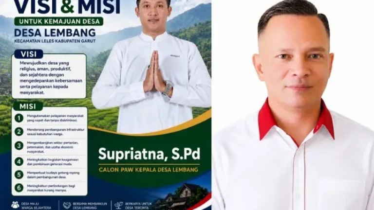 Supriatna, S.Pd: Sosok Jujur dan Merakyat yang Dinilai Mampu Mendorong Kemajuan Desa Lembang