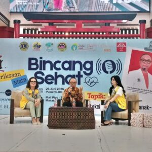 Bincang Sehat & Deteksi Kanker Anak Hadir di Makassar Bersama Lions Club Makassar Phinisi