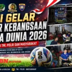 Dandim Depok Gelar Nobar Kebangsaan Piala Dunia 2026 Bersama Warga Bojonggede