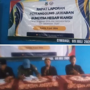 Bukti BUMDes Sehat, Pengurus BUMDes Hegarwangi Gelar LPJ