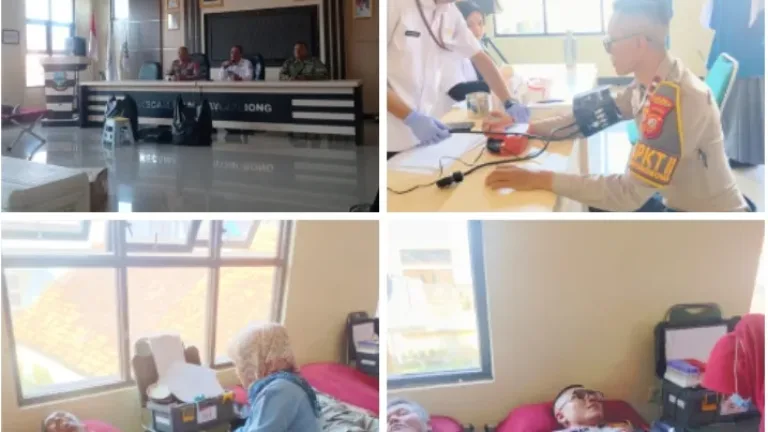 Polri Peduli: Polsek Bayongbong Ajak Warga Donor Darah di HUT Bhayangkara ke-80