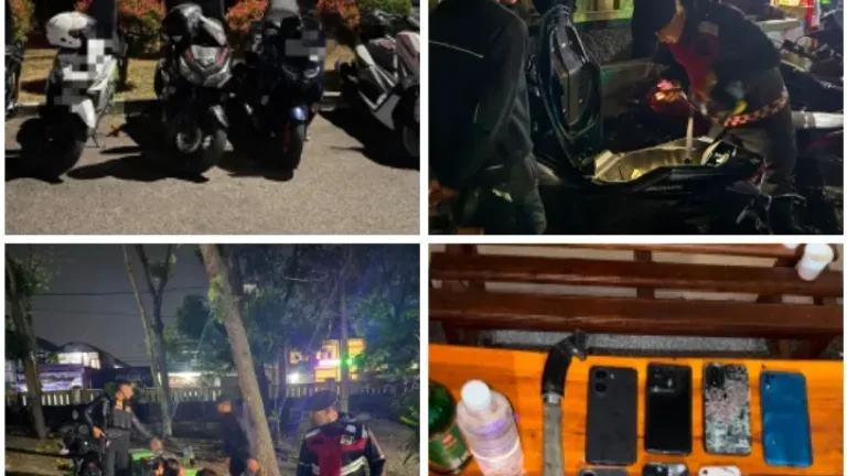 Patroli Subuh Amankan 9 Pemuda Mabuk, Kamtibmas Terjaga