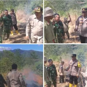 Gandeng Forkopimcam, Polsek Pakenjeng Cegah Karhutla