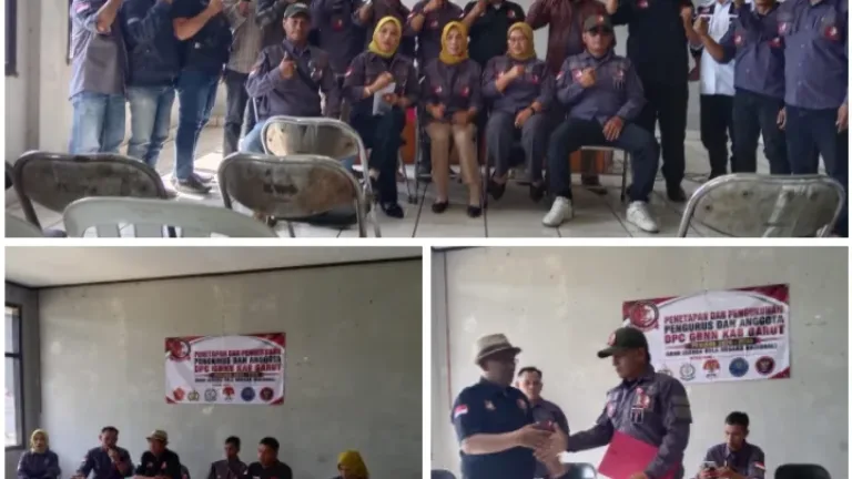 Kukuhkan Pengurus, DPC GBNN Garut Tekankan Peran Organisasi Sebagai Bagian Negara dan Pelindung Masyarakat