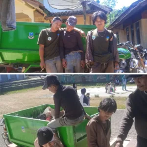 Inspiratif! Remaja Leuwi Goong Jadi Petugas Kebersihan