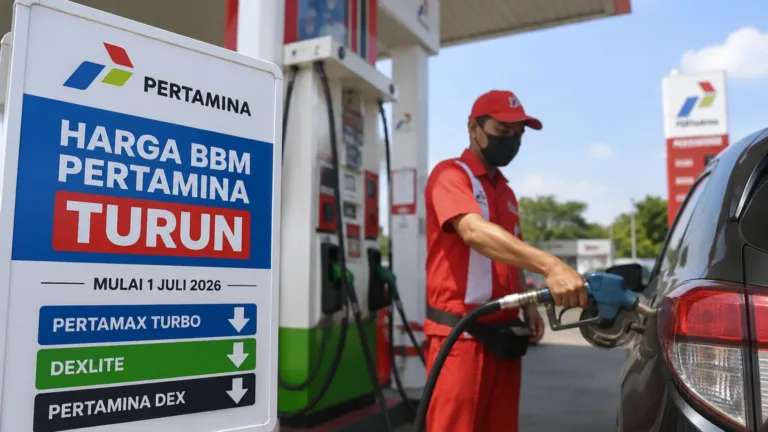 Harga BBM Pertamina 1 Juli 2026, Turbo dan Dexlite Turun