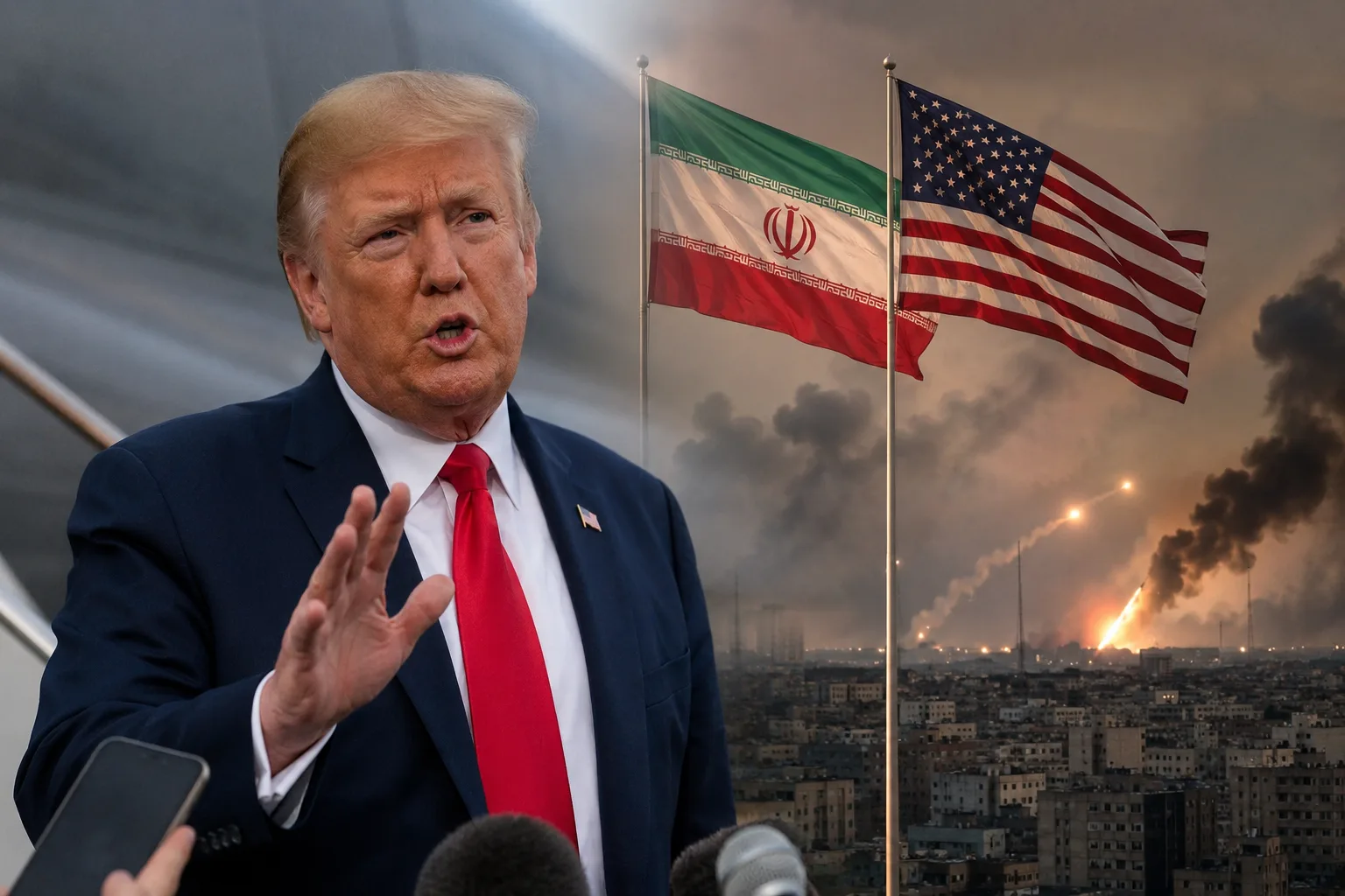Trump Ancam Serang Iran Lagi Jika Diplomasi Gagal
