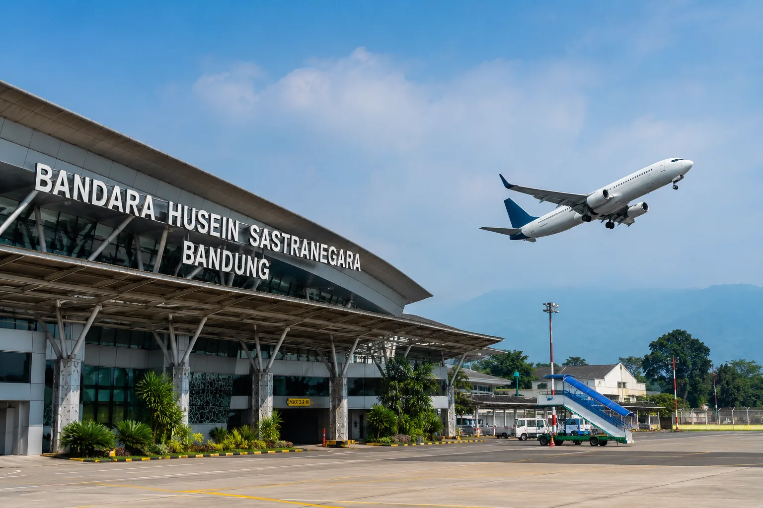 Bandara Husein Siap Layani Delapan Rute