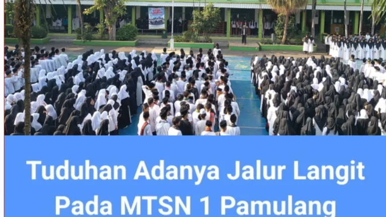 Tuduhan Jalur Langit di MTsN 1 Pamulang Dinilai Tak Berdasar.