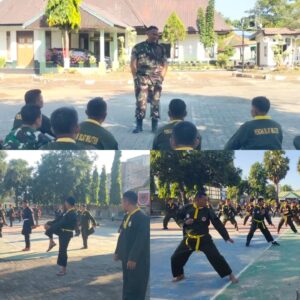 Siap Dukung Tugas Satuan, Kodim 1409/Gowa Gembleng Fisik Prajurit Lewat PSM
