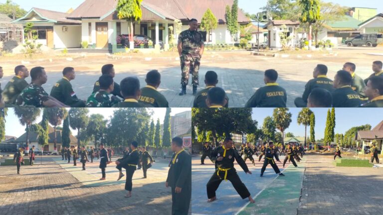 Siap Dukung Tugas Satuan, Kodim 1409/Gowa Gembleng Fisik Prajurit Lewat PSM