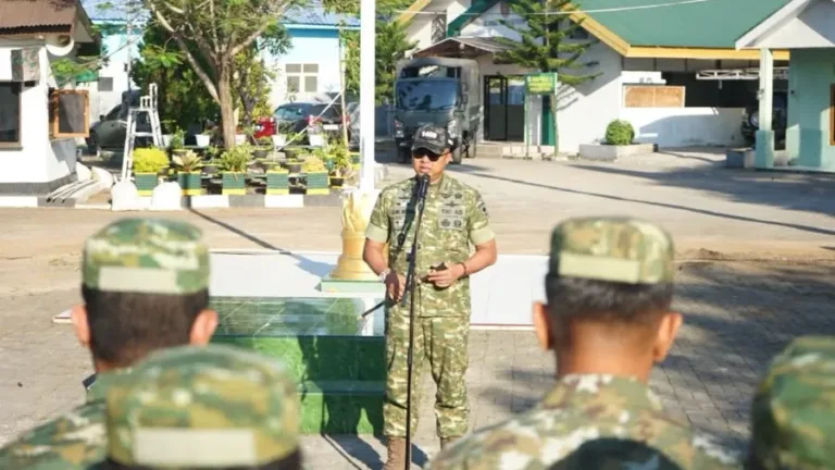 Jaga Kebugaran dan Soliditas, Kodim 1409/Gowa Gelar Apel Pagi dan Senam Kerja Bersama