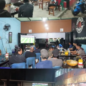 Kemeriahan Nobar Piala Dunia 2026 di Berbagai Titik, Kodim 1409/Gowa Pererat Kemanunggalan dengan Rakyat