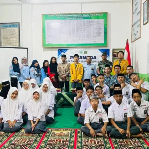Tanamkan Jiwa Patriotisme, Danramil Somba Opu Beri Sosialisasi Wawasan Kebangsaan di MA Aisyiyah Sungguminasa 
