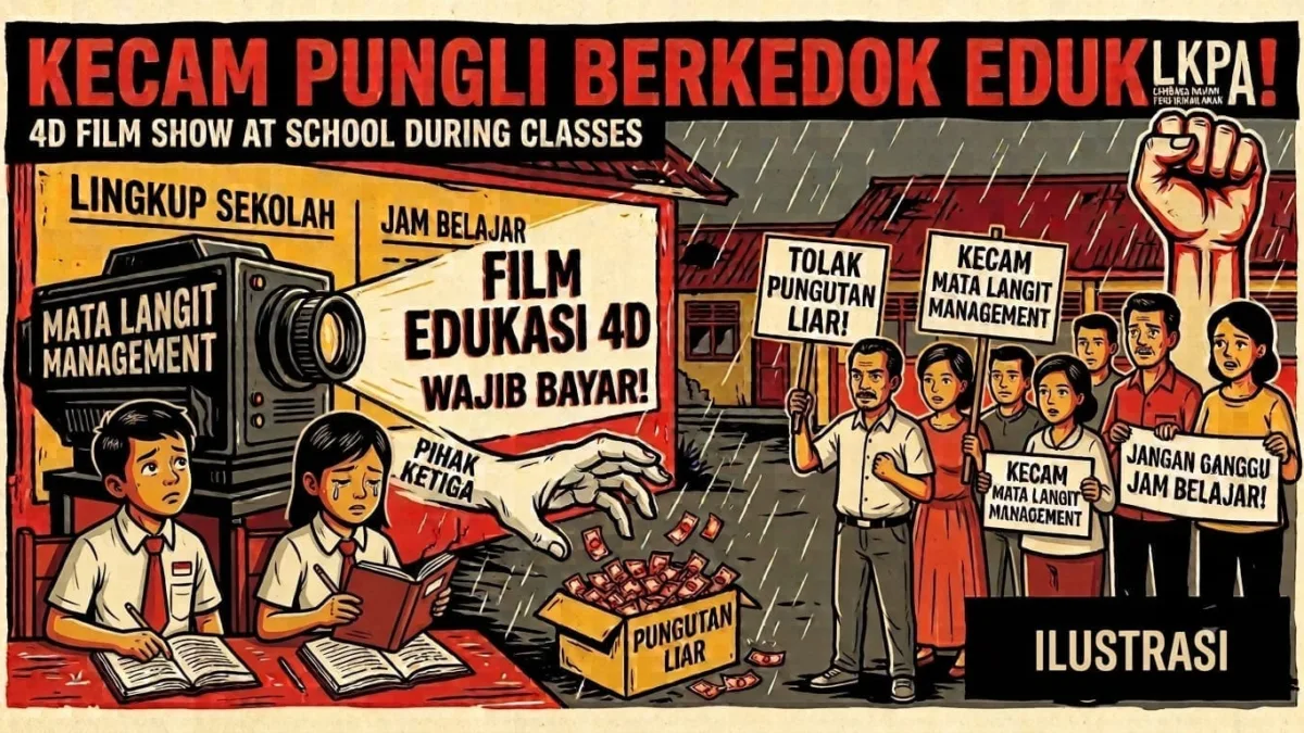 Rp.25 Ribu Per Siswa: Dinilai Pungli Berkedok Film Edukasi 4D, Fasilitas Sekolah di Polman Jadi Bioskop Mini