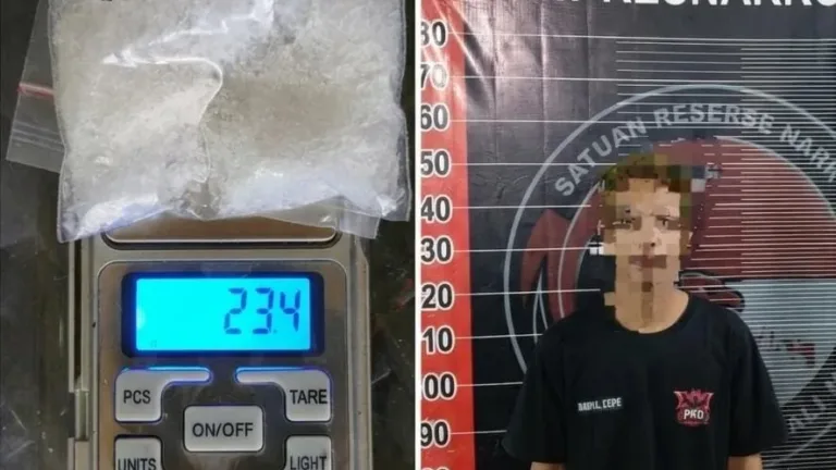 Satresnarkoba Polres Polman Ungkap Kasus Narkotika, Barang Bukti 23,4 Gram