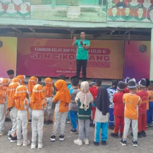 42 Siswa Baru SDN Cikondang Salawu Ikuti MPLS Dengan Penuh Semangat