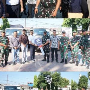 Dandim 1409/Gowa Lepas 36 Unit Kendaraan Operasional KDKMP Dukung Penguatan Ekonomi Desa