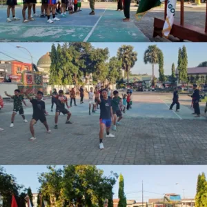 Bangun Generasi Tangguh, Kodim 1409/Gowa Kenalkan dan Latih Pencak Silat Militer kepada Generasi Muda