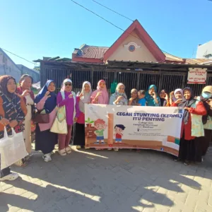 Cegah Stunting Sejak Dini, KICI Salurkan Bantuan Rutin ke Rusun Panambungan Makassar