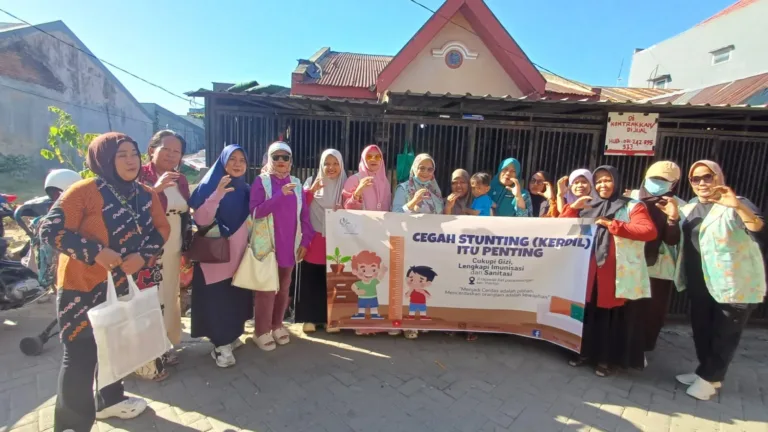 Cegah Stunting Sejak Dini, KICI Salurkan Bantuan Rutin ke Rusun Panambungan Makassar