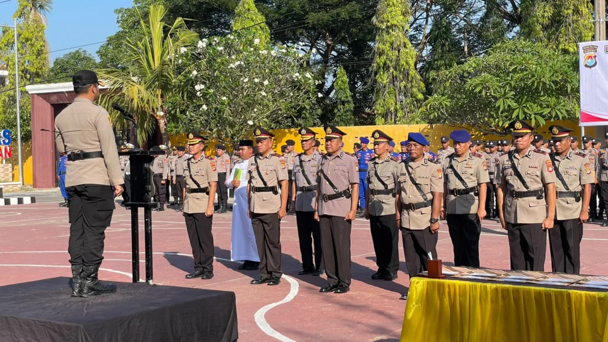 Kapolres Polman Pimpin Sertijab Sejumlah Pejabat Utama dan Kapolsek, Tegaskan Pentingnya Integritas Serta Pelayanan Prima