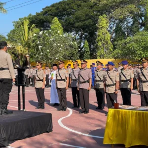 Kapolres Polman Pimpin Sertijab Sejumlah Pejabat Utama dan Kapolsek, Tegaskan Pentingnya Integritas Serta Pelayanan Prima